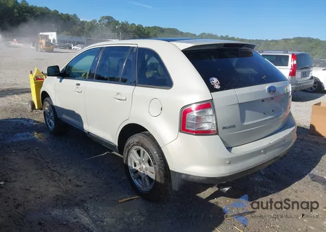 2007 Ford Edge Sel Plus из США, поврежденный, VIN 2FMDK39C57BA71077
